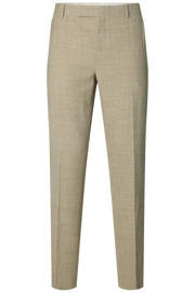 thumbnail: Selected SLHSLIM-OASIS slim pantalon met linnen camel