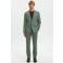 Selected colbert met linnen groen