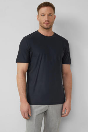 regular T-shirt donkerblauw