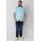s.Oliver Big Size regular casual overhemd turquoise