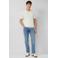 s.Oliver regular polo gebreid wit