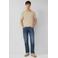 s.Oliver regular polo gebreid beige