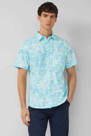 regular casual overhemd blauw