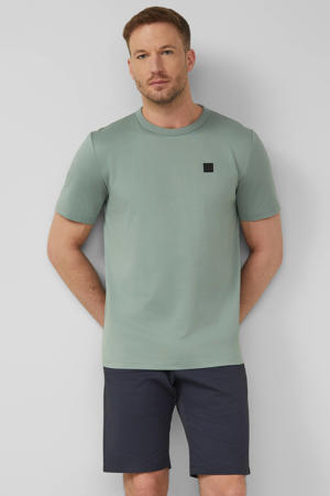 regular T-shirt groen