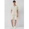 s.Oliver regular gestreept casual overhemd beige