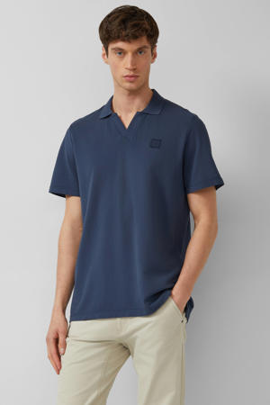 regular polo donkerblauw