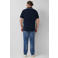 s.Oliver Big Size regular polo donkerblauw