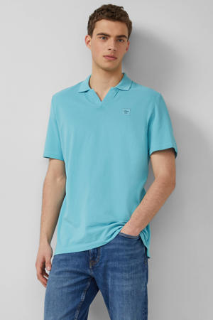 regular polo blauw