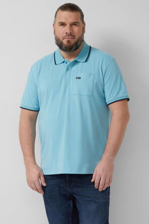 regular polo blauw