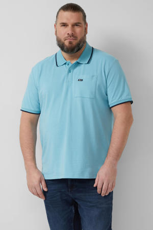 regular polo blauw