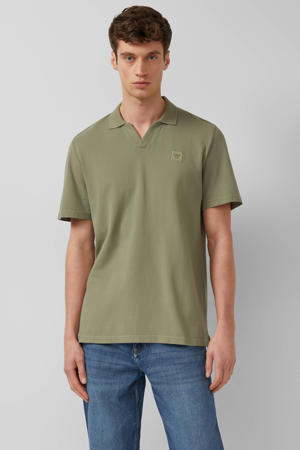 regular polo donkergroen