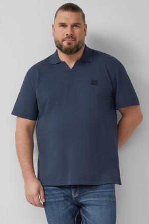 regular polo donkerblauw