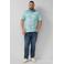s.Oliver Big Size regular polo turquoise