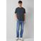 s.Oliver regular T-shirt donkerblauw