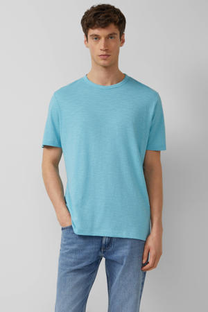 regular T-shirt blauw