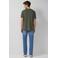 s.Oliver regular T-shirt donkergroen