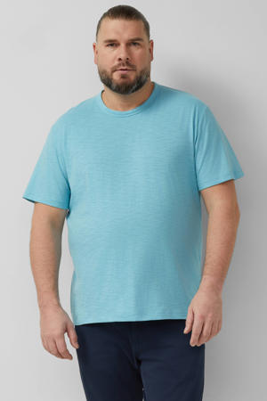 regular T-shirt lichtblauw
