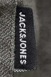thumbnail: JACK & JONES PREMIUM relaxed casual overhemd met linnen groen