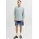 JACK & JONES JEANS INTELLIGENCE JJIRICK JJCADE regular short medium blue denim