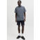 JACK & JONES PREMIUM regular casual overhemd met linnen donkerblauw