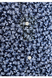 thumbnail: JACK & JONES PREMIUM regular casual overhemd met linnen donkerblauw