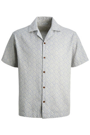 relaxed casual overhemd lichtblauw