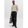 JACK & JONES PREMIUM relaxed casual overhemd met linnen beige