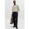 JACK & JONES PREMIUM relaxed casual overhemd met linnen beige