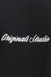 thumbnail: JACK & JONES ORIGINALS relaxed T-shirt en sweatshort zwart - (set van 2)