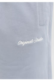thumbnail: JACK & JONES ORIGINALS relaxed T-shirt en sweatshort wit - (set van 2)