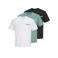 JACK & JONES PREMIUM regular T-shirt multi - (set van 3)