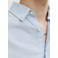 JACK & JONES ESSENTIALS regular casual overhemd met linnen lichtblauw