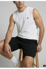 thumbnail: JJ REBEL JREBJASON relaxed cargo short zwart