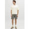 JJ REBEL relaxed polo gebreid ecru