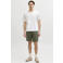 JJ REBEL relaxed T-shirt met backprint wit