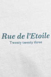 thumbnail: JJ REBEL relaxed T-shirt met backprint wit