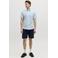 JJ REBEL regular casual overhemd lichtblauw