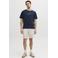 JJ REBEL relaxed T-shirt met backprint donkerblauw