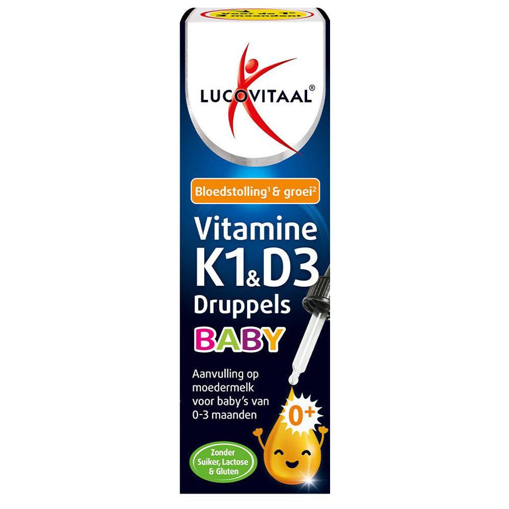Lucovitaal vitamine K1 & D3 druppels baby