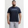 JACK & JONES PLUS SIZE regular T-shirt donkerblauw