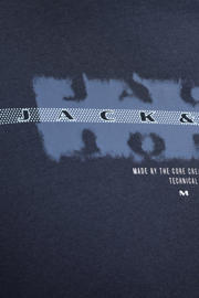 thumbnail: JACK & JONES PLUS SIZE regular T-shirt donkerblauw