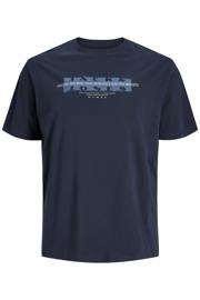 thumbnail: JACK & JONES PLUS SIZE regular T-shirt donkerblauw