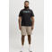 JACK & JONES PLUS SIZE regular T-shirt zwart