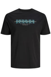thumbnail: JACK & JONES PLUS SIZE regular T-shirt zwart