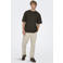 ONLY & SONS boxy T-shirt donkerbruin