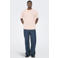ONLY & SONS relaxed T-shirt met backprint roze