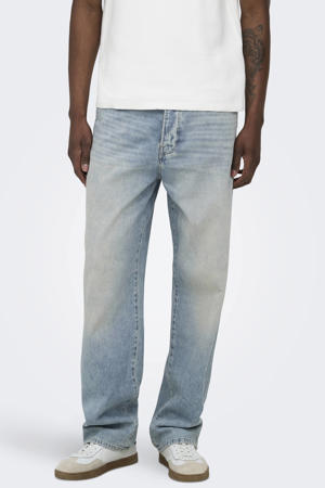 ONSFADE loose fit jeans light blue tinted