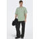 ONLY & SONS relaxed T-shirt met backprint groen