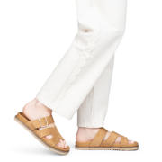 thumbnail: POSH by Poelman Livia suède slippers - beige