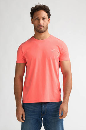 regular fit T-shirt - koraal